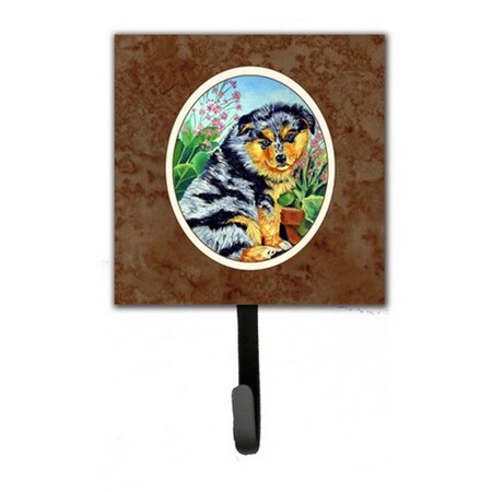 Carolines Treasures Australian Shepherd Puppy Leash or Key Holder 7045SH4